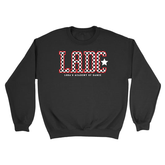 LADC Checkered Crewneck Sweatshirt