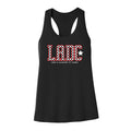 LADC Checkered Racerback Tank