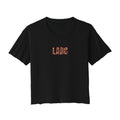 LA Dance Leopard Star Cropped Tee