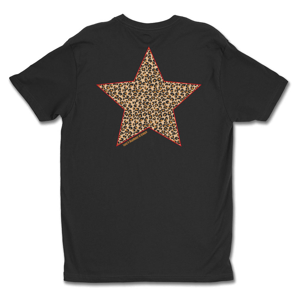 LA Dance Leopard Star Unisex Tee