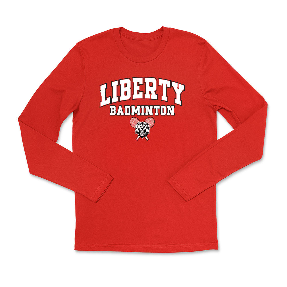 Liberty Badminton Racket Unisex Long Sleeve Tee