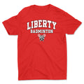 Liberty Badminton Racket Unisex Tee