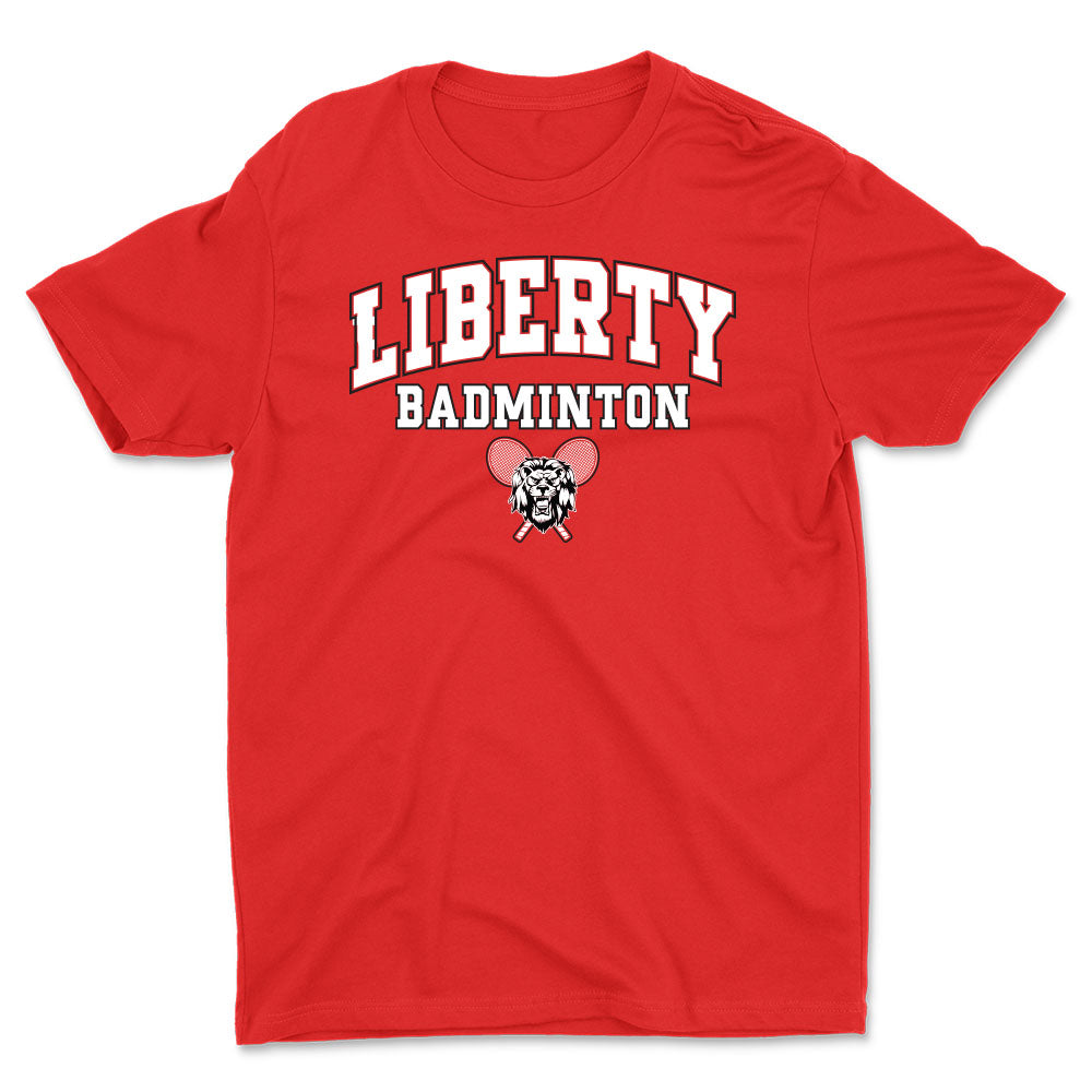 Liberty Badminton Racket Unisex Tee
