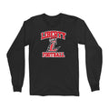 Liberty Football Curved Unisex Long Sleeve Tee