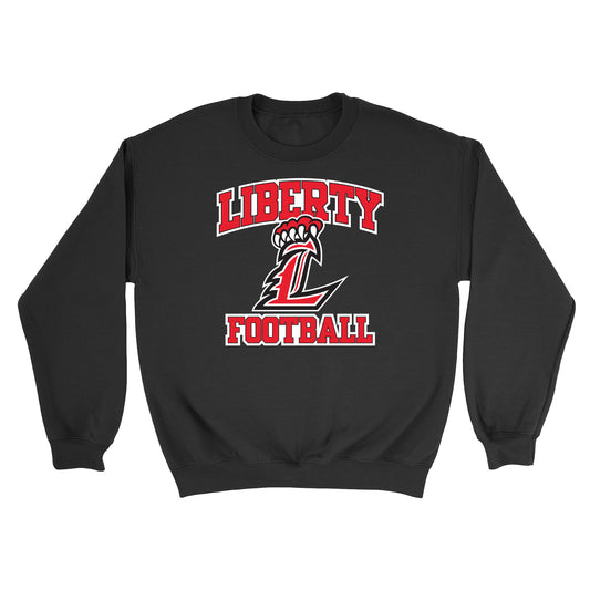 Liberty Football Curved Unisex Crewneck Sweatshirt