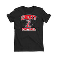 Liberty Football Curved Women's Fitted Tee