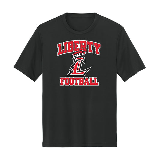 Liberty Football Curved Dri Fit Tee