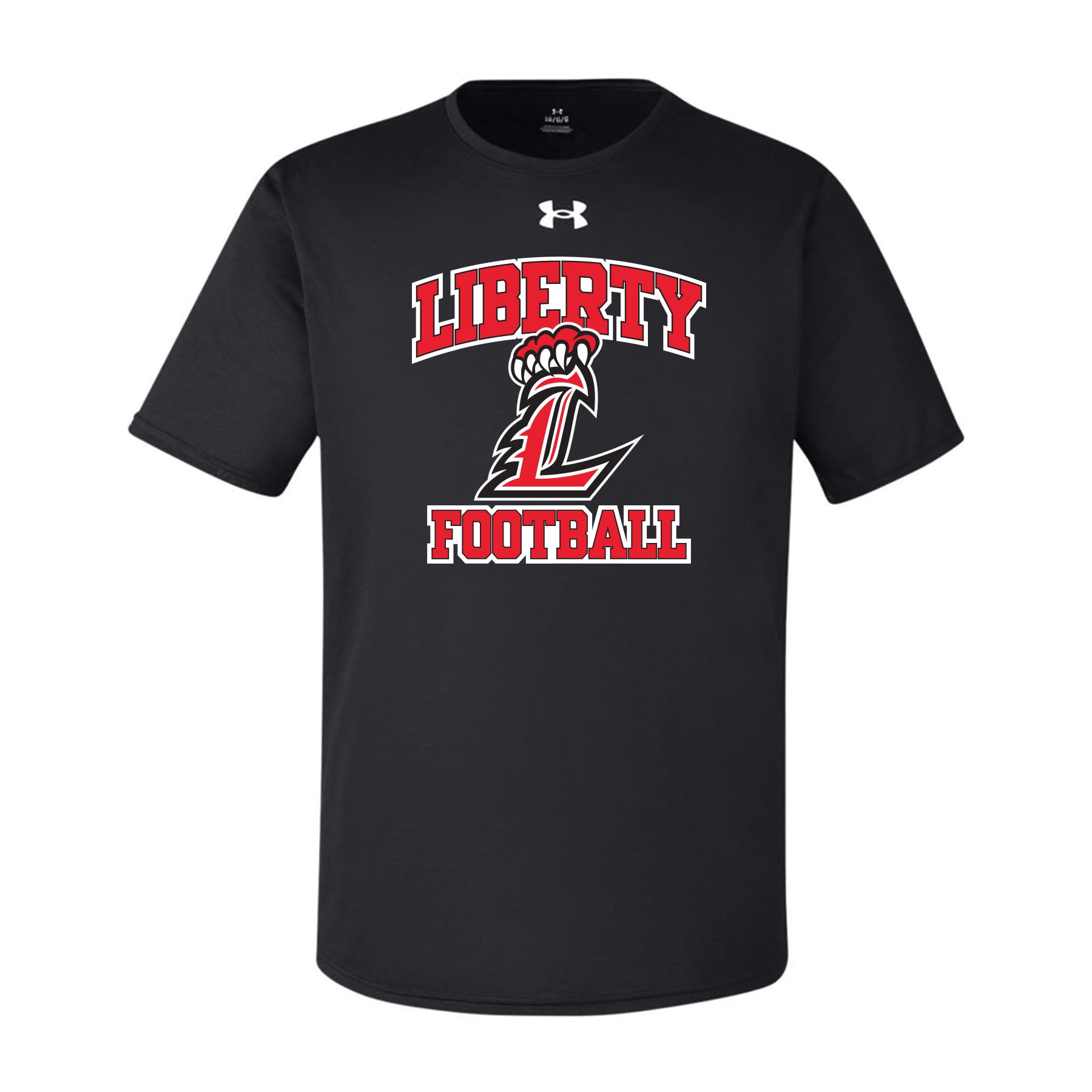 Liberty Football Curved Unisex Under Armour Tee