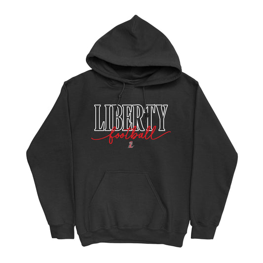 Liberty Football Script Hoodie