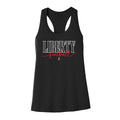 Liberty Football Script Women's Racerback Tank