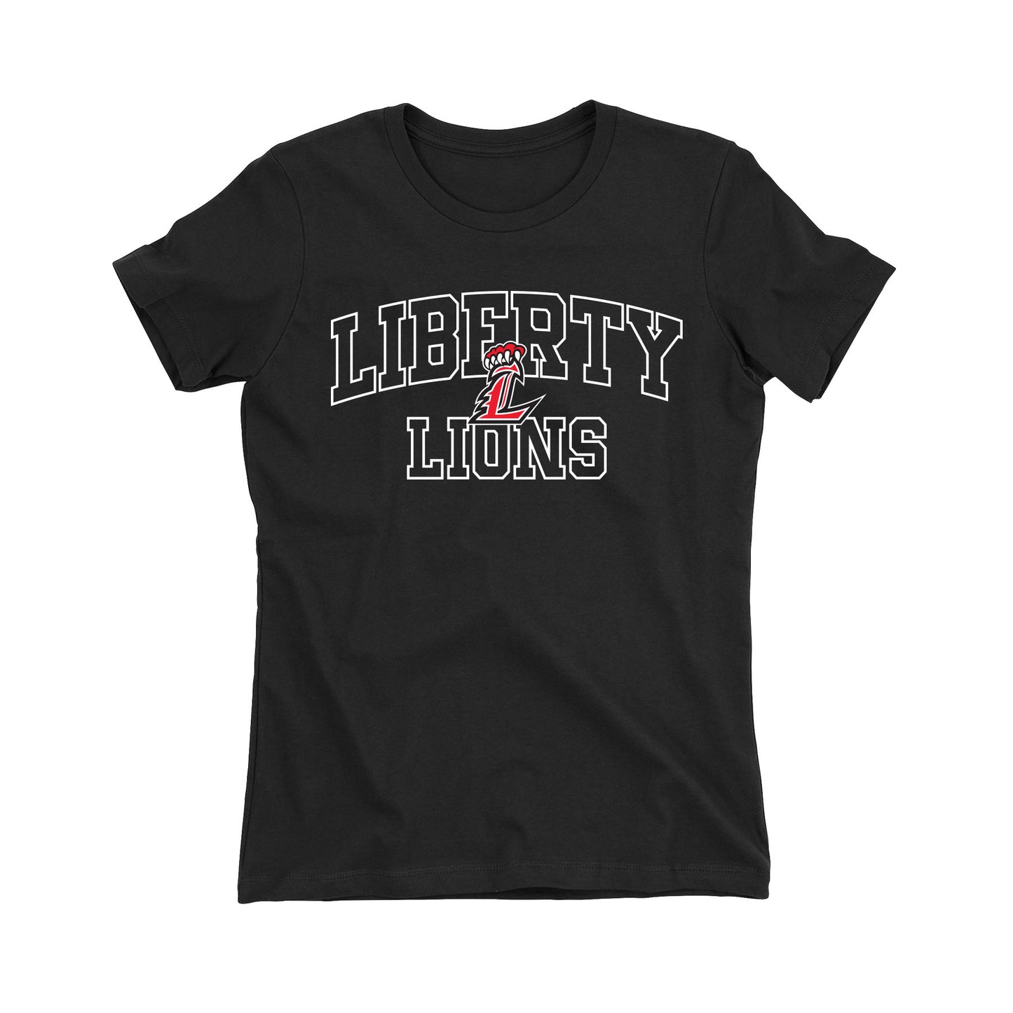 Liberty Lions Outline L Women's Fit Tee