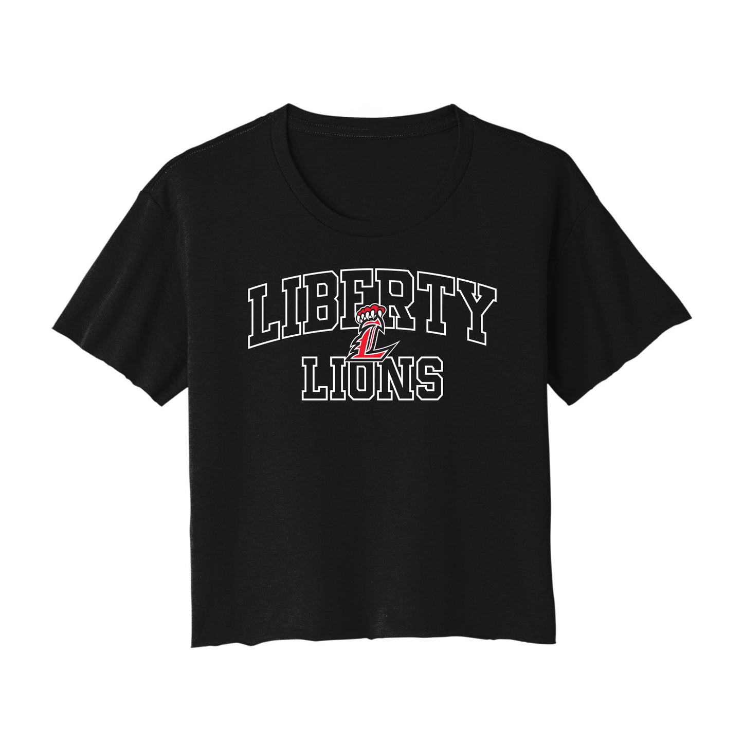 Liberty Lions Outline L Cropped Tee