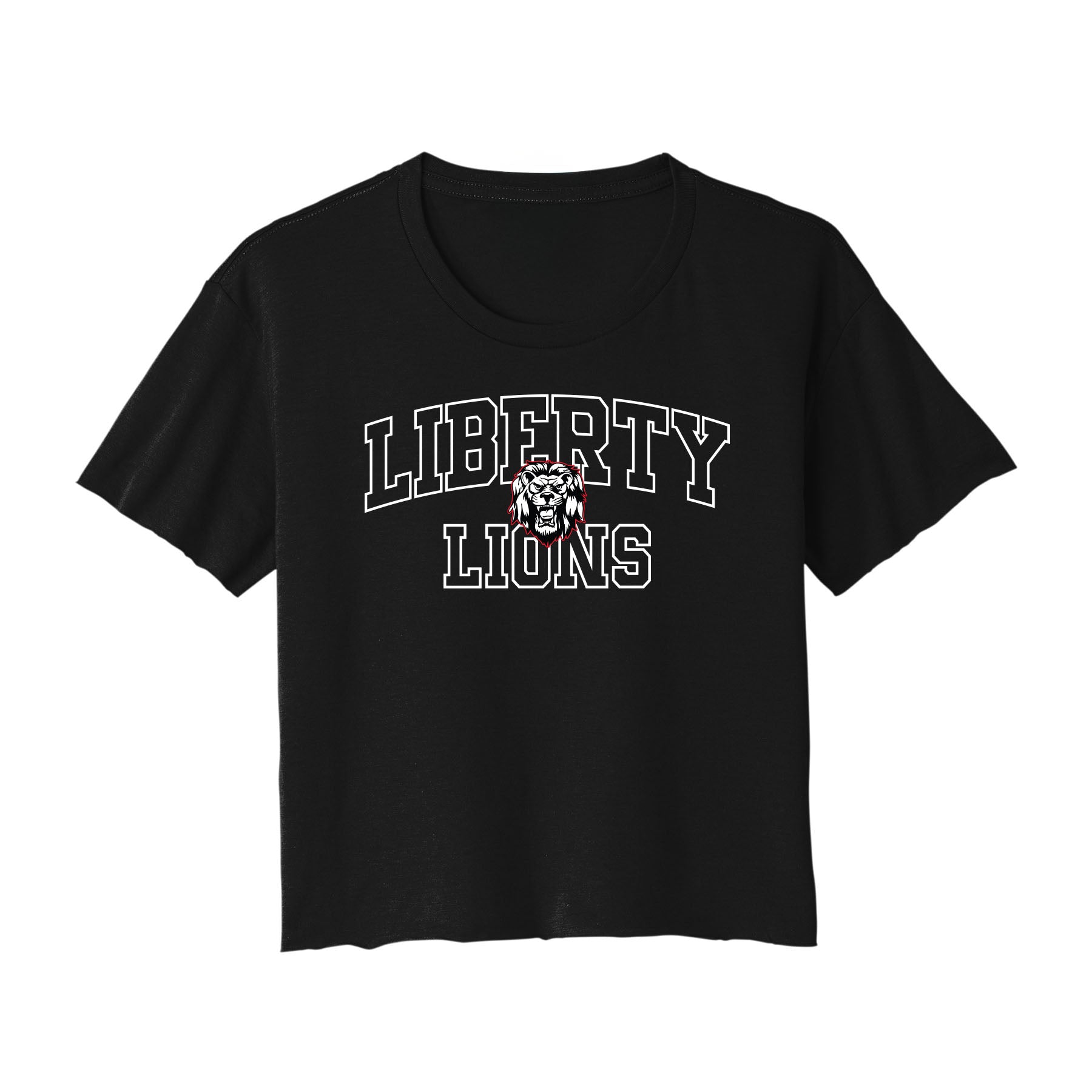 Liberty Lions Outline Cropped Tee