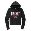 Liberty Softball Script Cropped Hoodie