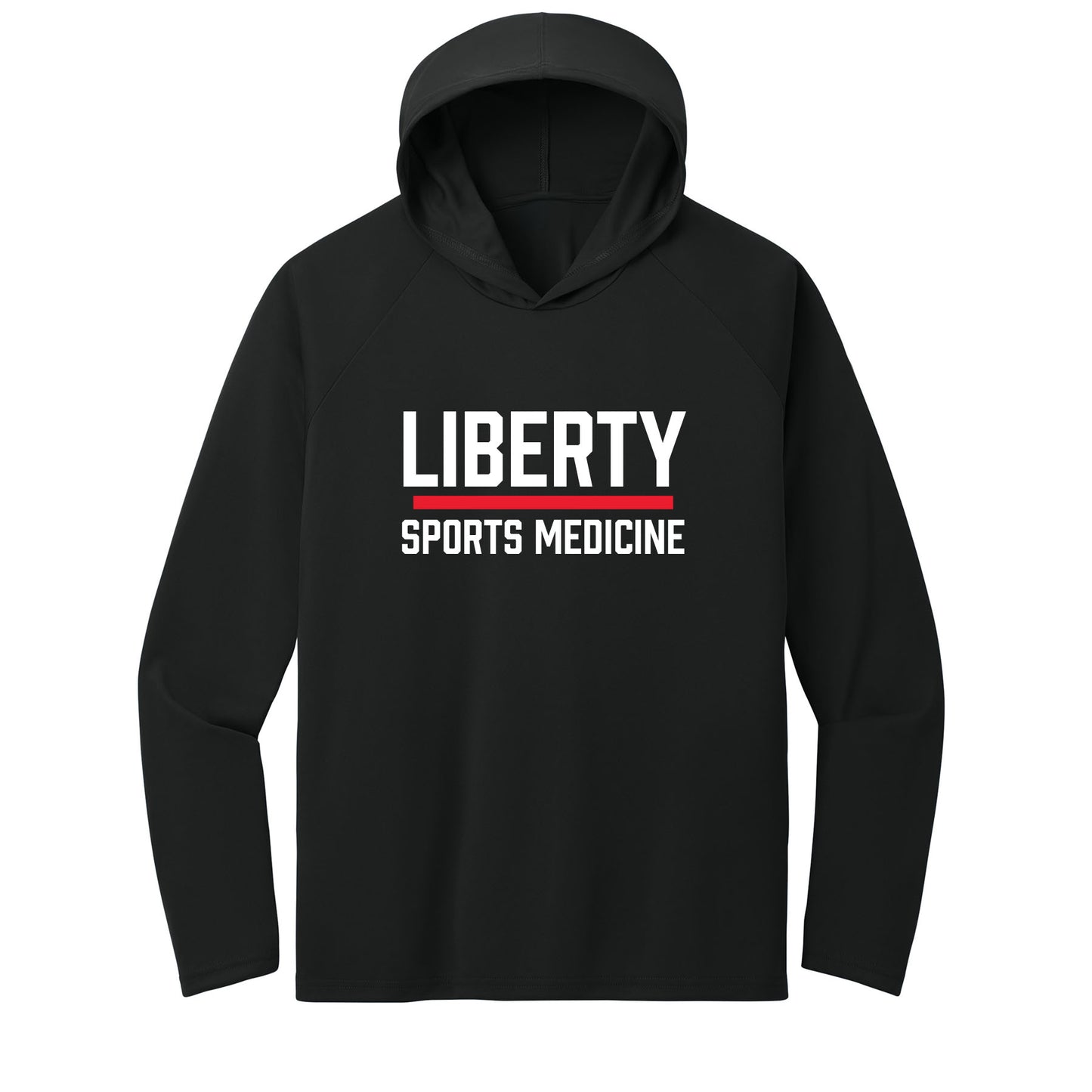 Liberty Sports Medicine Performance Hooded Long Sleeve Tee