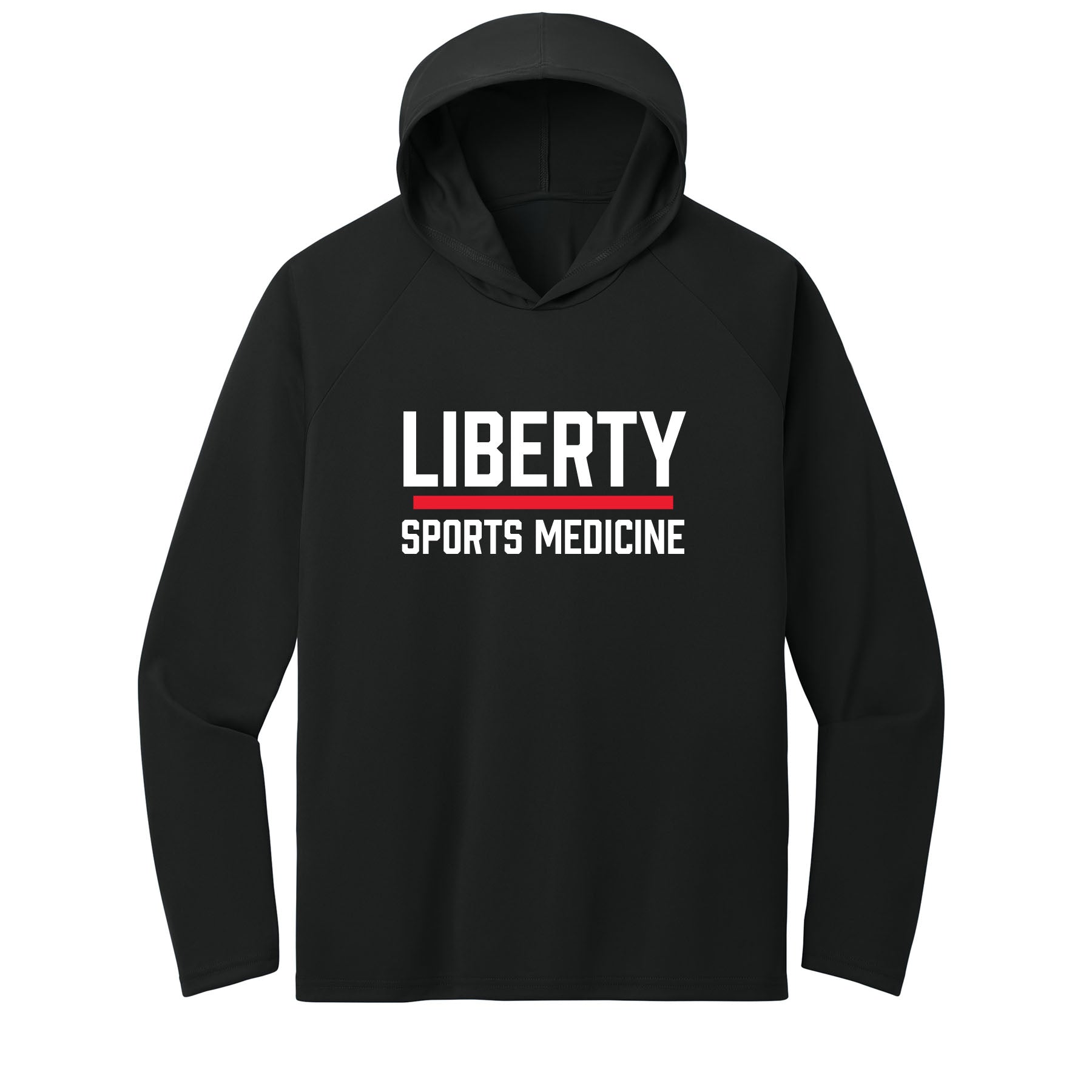 Liberty Sports Medicine Performance Hooded Long Sleeve Tee