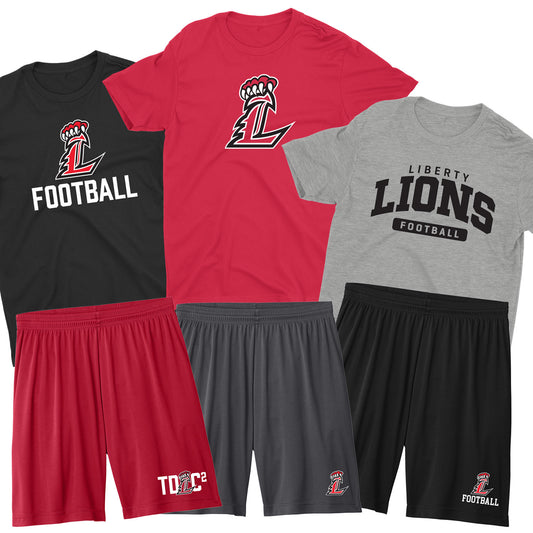 Liberty Lions Football Player Practice Pack
