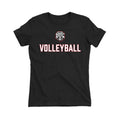 Volleyball Lion Women's Fitted Tee