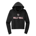 Volleyball Lion Cropped Hoodie