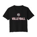 Volleyball Lion Cropped Tee