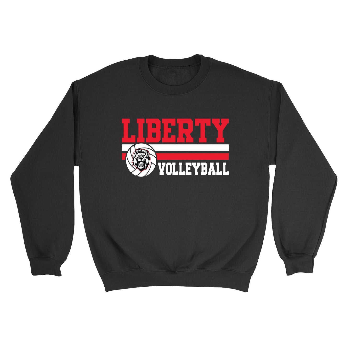 Liberty Lions Volleyball Crewneck Sweatshirt