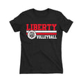 Liberty Lions Volleyball Women's Fitted Tee