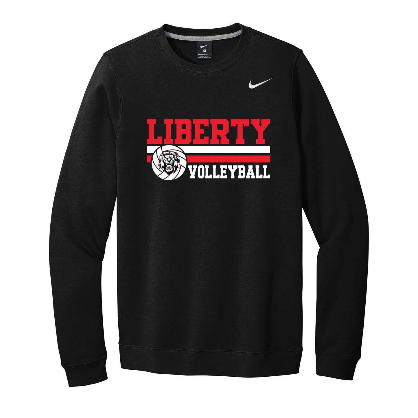 Liberty Lions Volleyball Nike Crewneck Sweatshirt