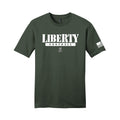 Liberty Football Military Green Unisex Tee