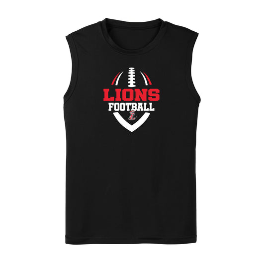 Lions L Football Performance Sleeveless Tank