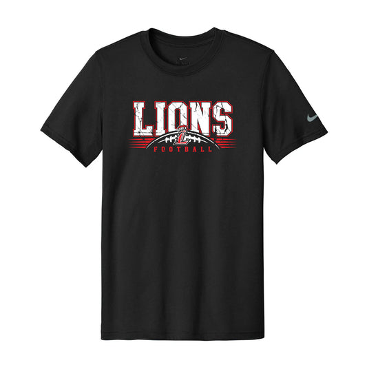 Lions Distressed Football Unisex Nike Dri-Fit Tee