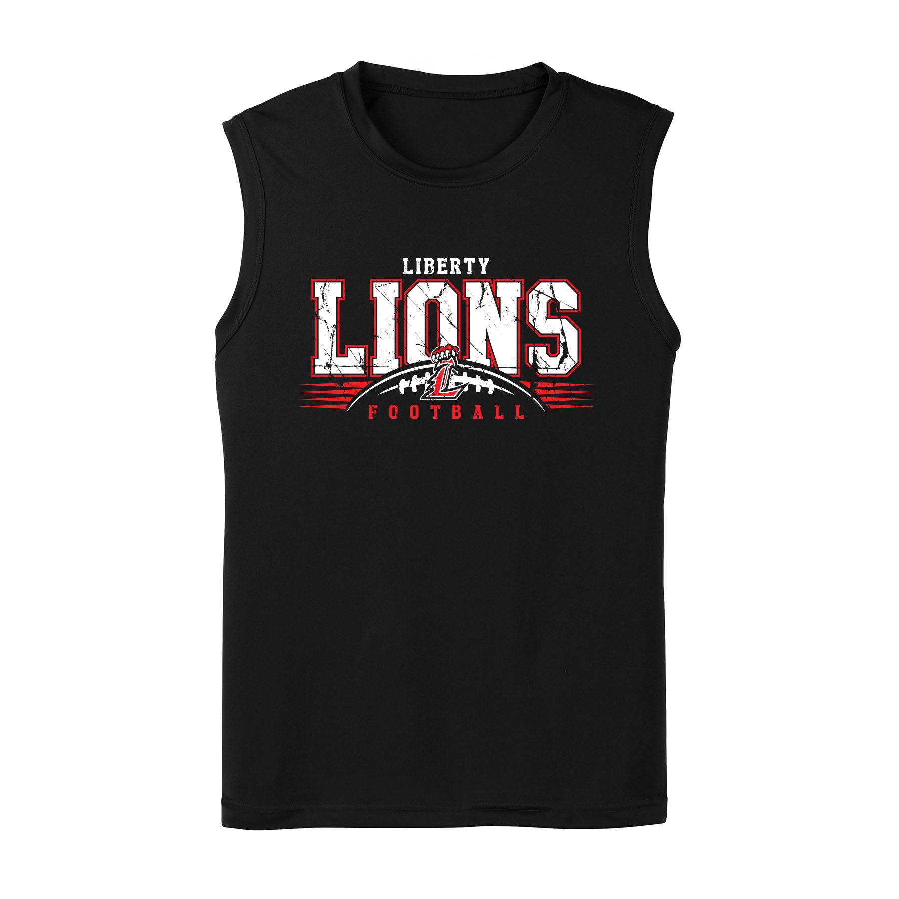 Liberty Lions Distressed Performance Sleeveless Tank