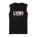 Lions Distressed Football Performance Sleeveless Tank