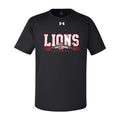 Lions Distressed Football Unisex Under Armour Tee