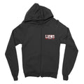 Lions Distressed Football Full Zip Sweatshirt