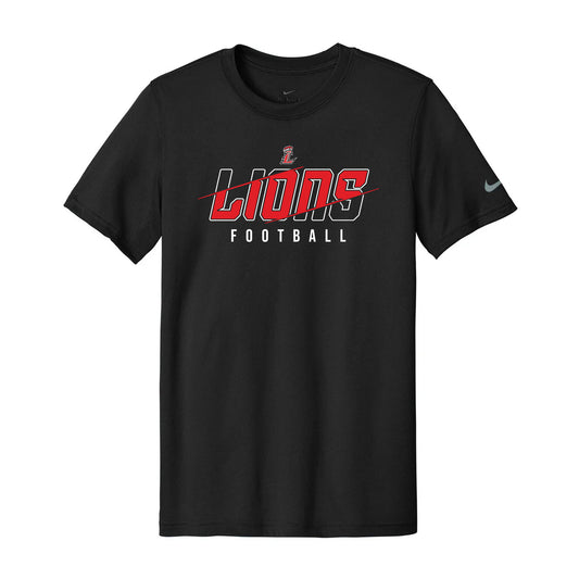 Lions Slash Football Unisex Nike Dri-Fit Tee