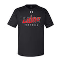Lions Slash Football Under Armour Tee