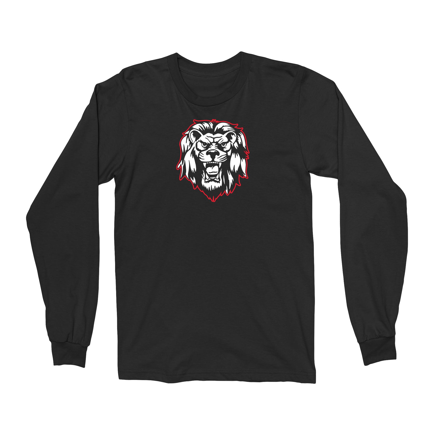 Liberty Lion Mascot Unisex Long Sleeve Tee