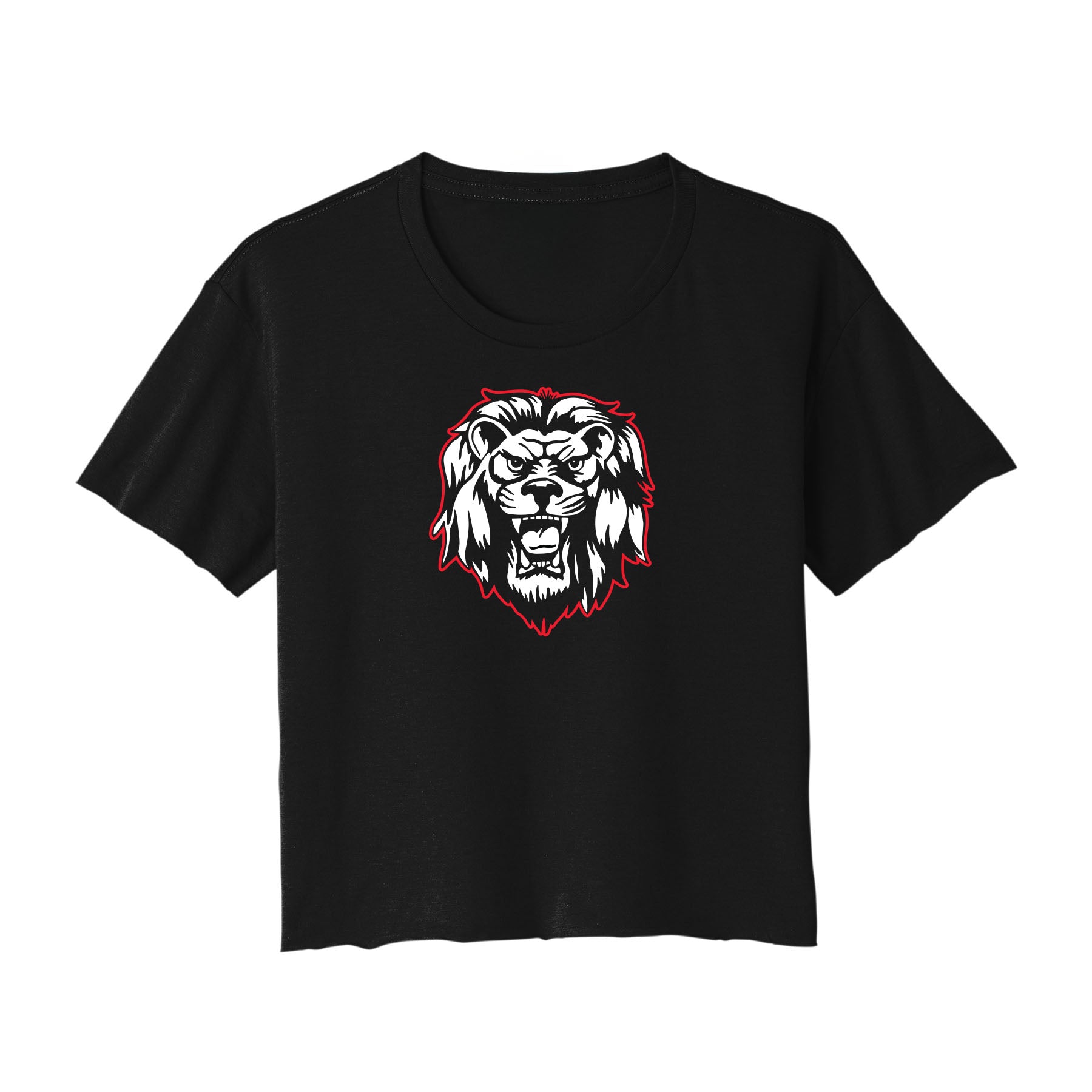 Liberty Lion Mascot Cropped Tee