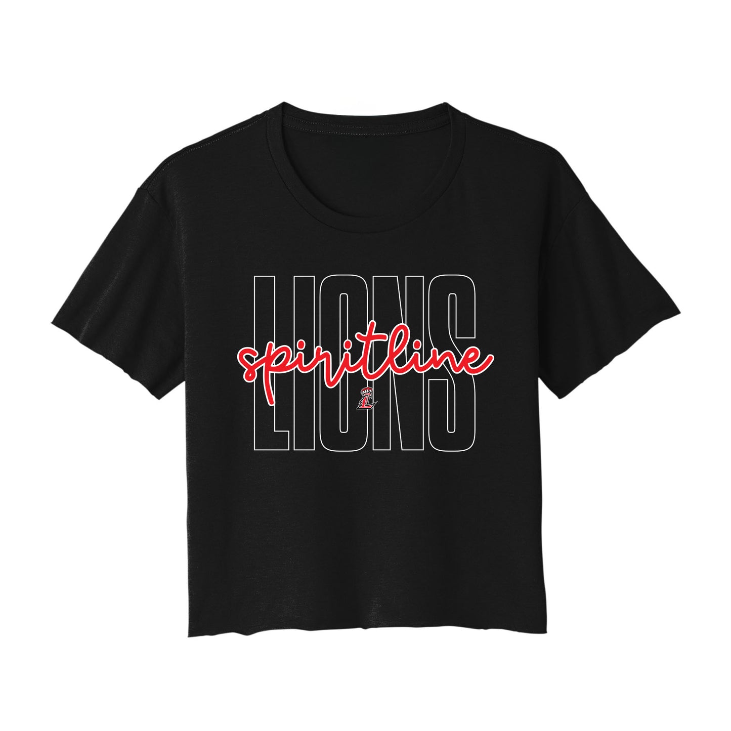 Lions Spiritline Cropped Tee