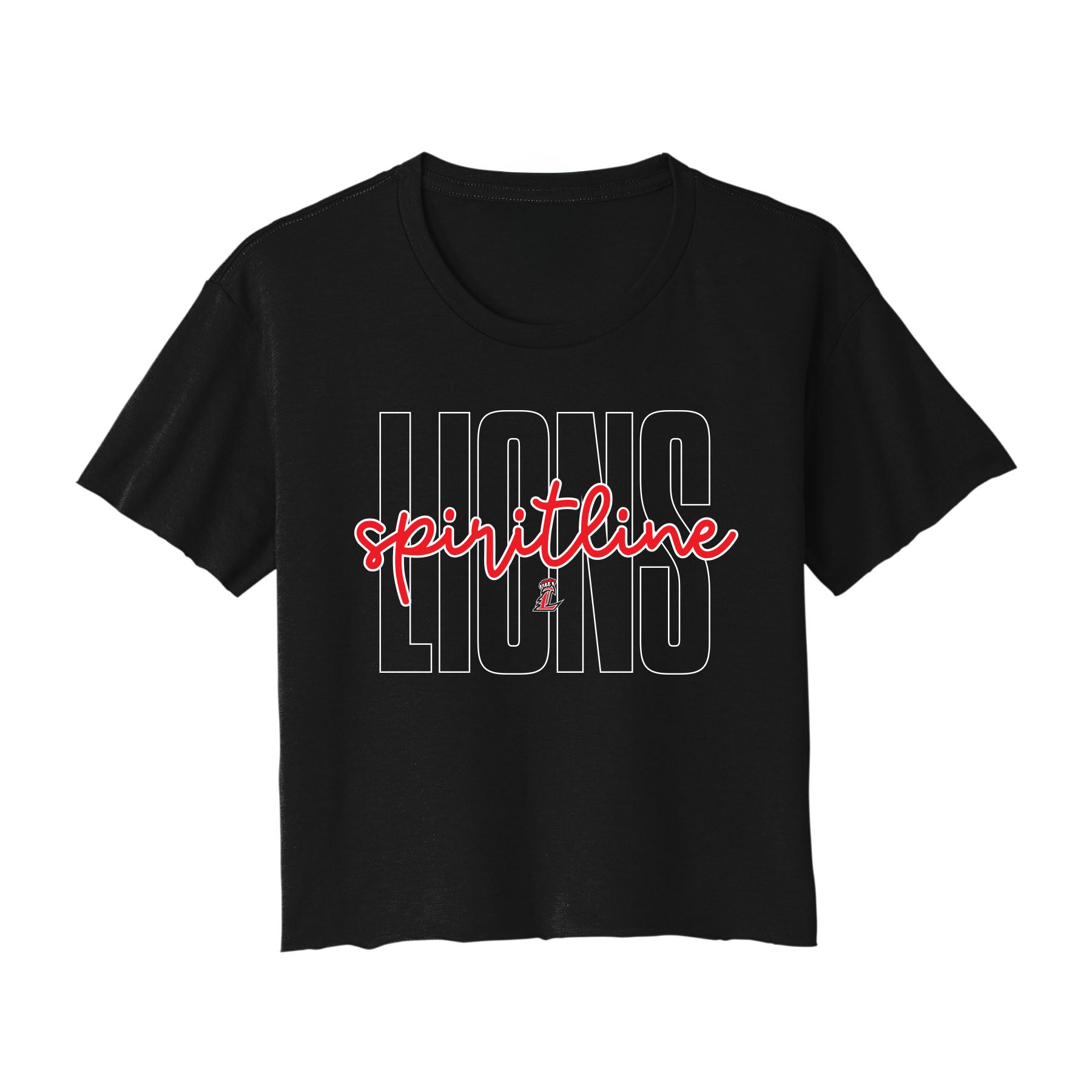 Lions Spiritline Cropped Tee