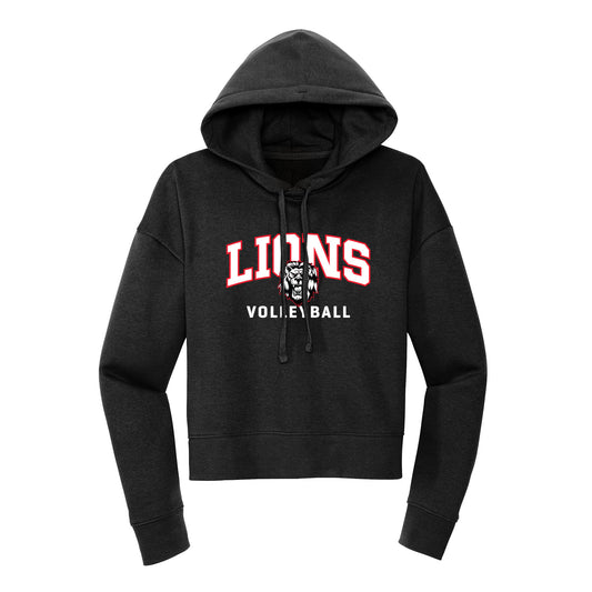 Lions Volleyball Cropped Hoodie