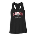 Lions Volleyball Racerback Tank