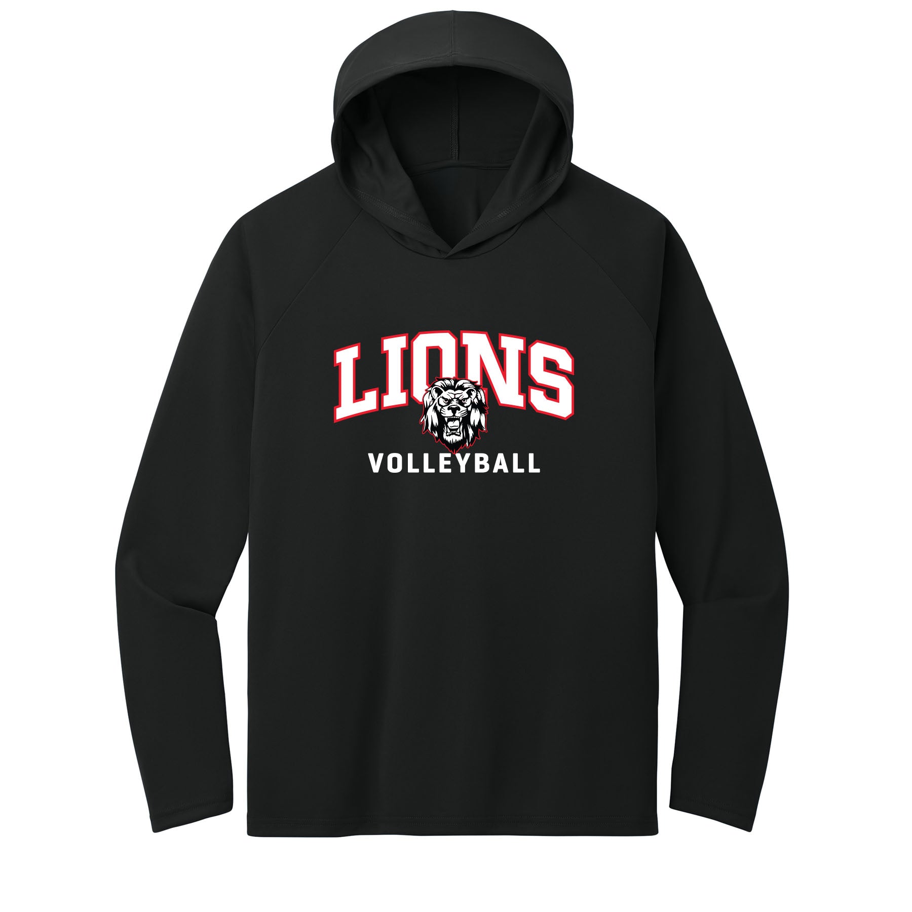 Lions Volleyball Performance Hooded Tee