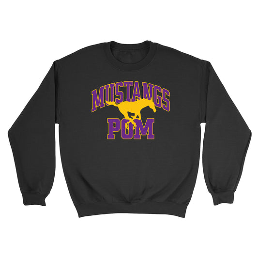 Mustangs Pom Crewneck Sweatshirt
