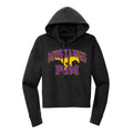 Mustangs Pom Cropped Hoodie