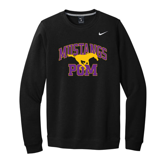 Mustangs Pom Nike Crewneck Sweatshirt