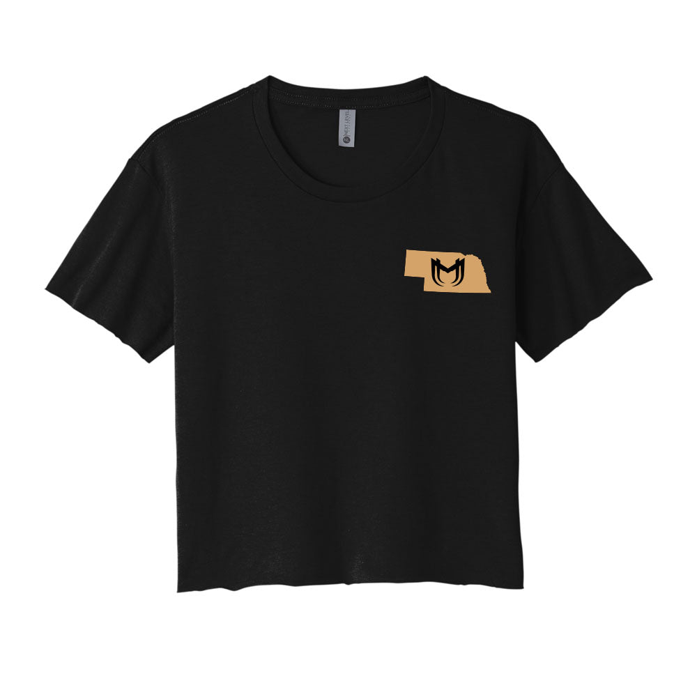 Omaha MLU Double Sided Cropped Tee