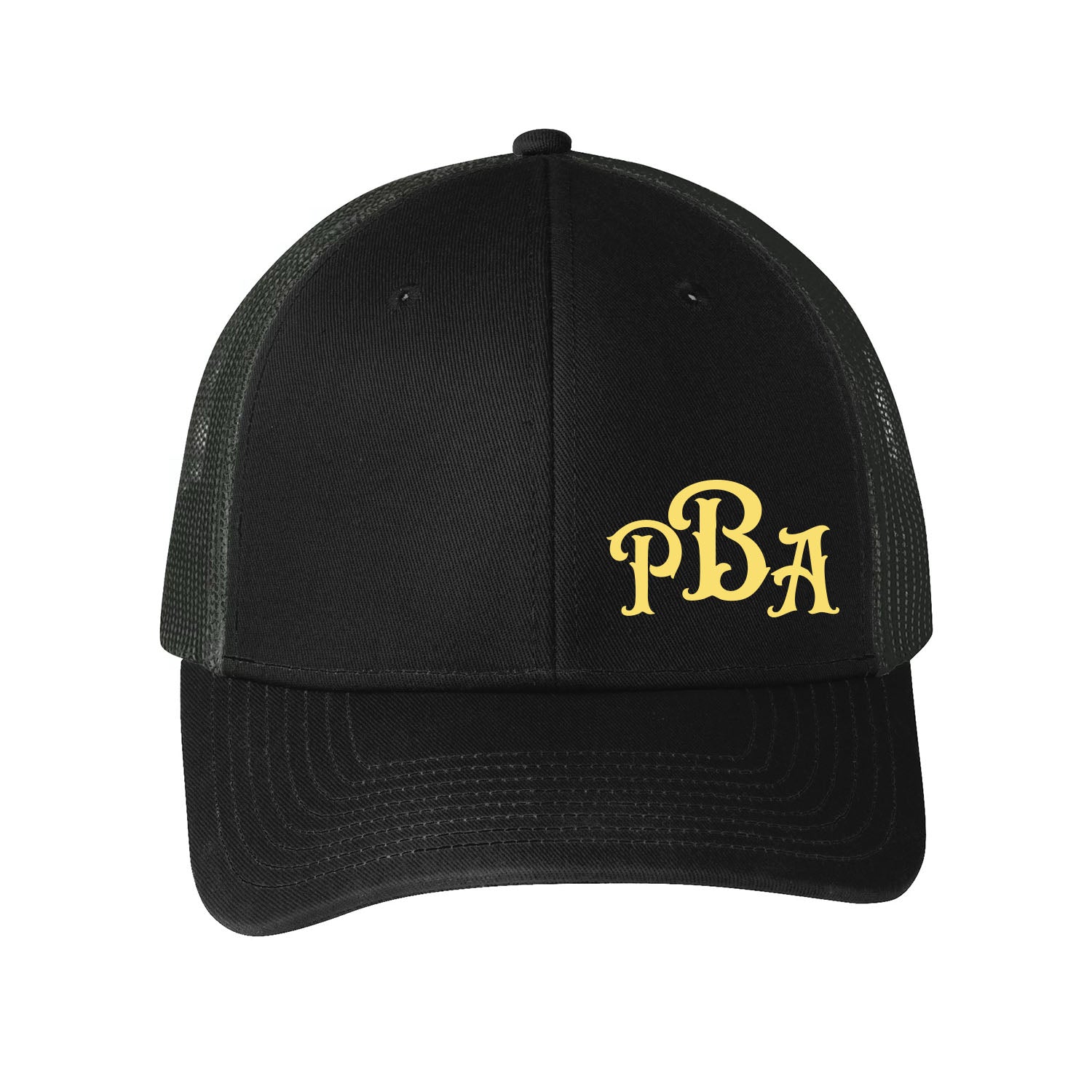 PBA Curved Snapback Trucker