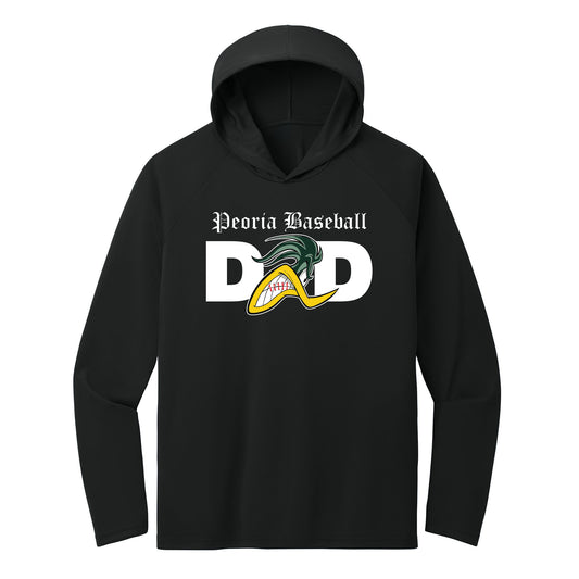 PBA Dad Performance Hooded Long Sleeve Tee
