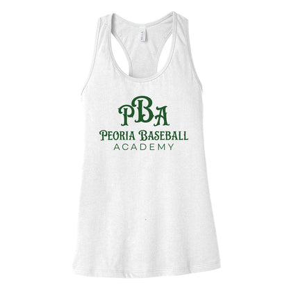 Peoria Baseball Academy Women's Racerback Tank